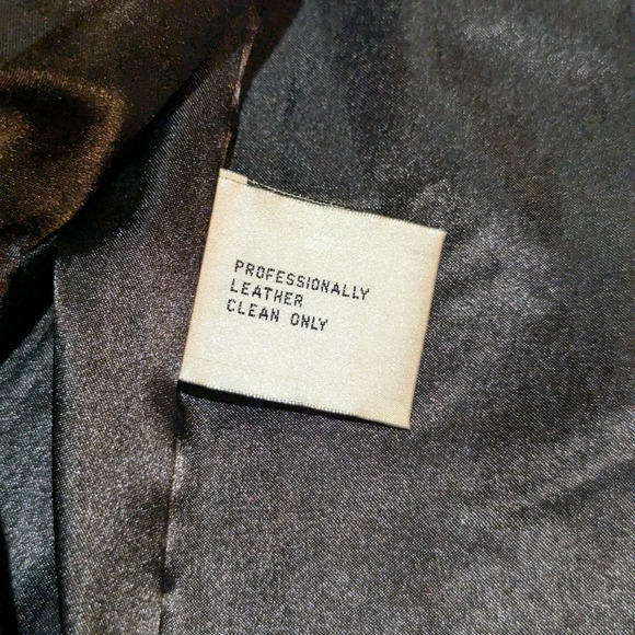 Vintage LNR Genuine Leather Jacket Gorgeous Supple Size Small Petite Y2K - Picture 9 of 11